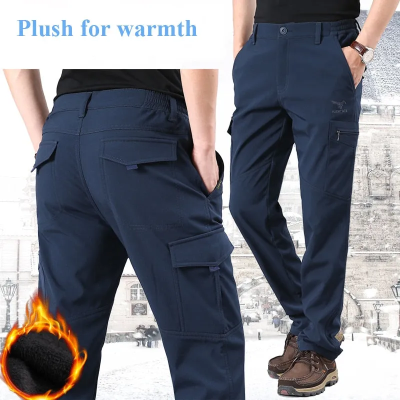 2022 Men&#39;s Lightweight Tactical Pants Breathable Outdoor Casual Army Military Long Trouser Male Waterproof Cargo Pants Winter
