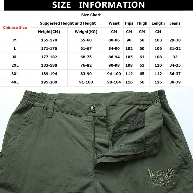 2022 Men&#39;s Lightweight Tactical Pants Breathable Outdoor Casual Army Military Long Trouser Male Waterproof Cargo Pants Winter