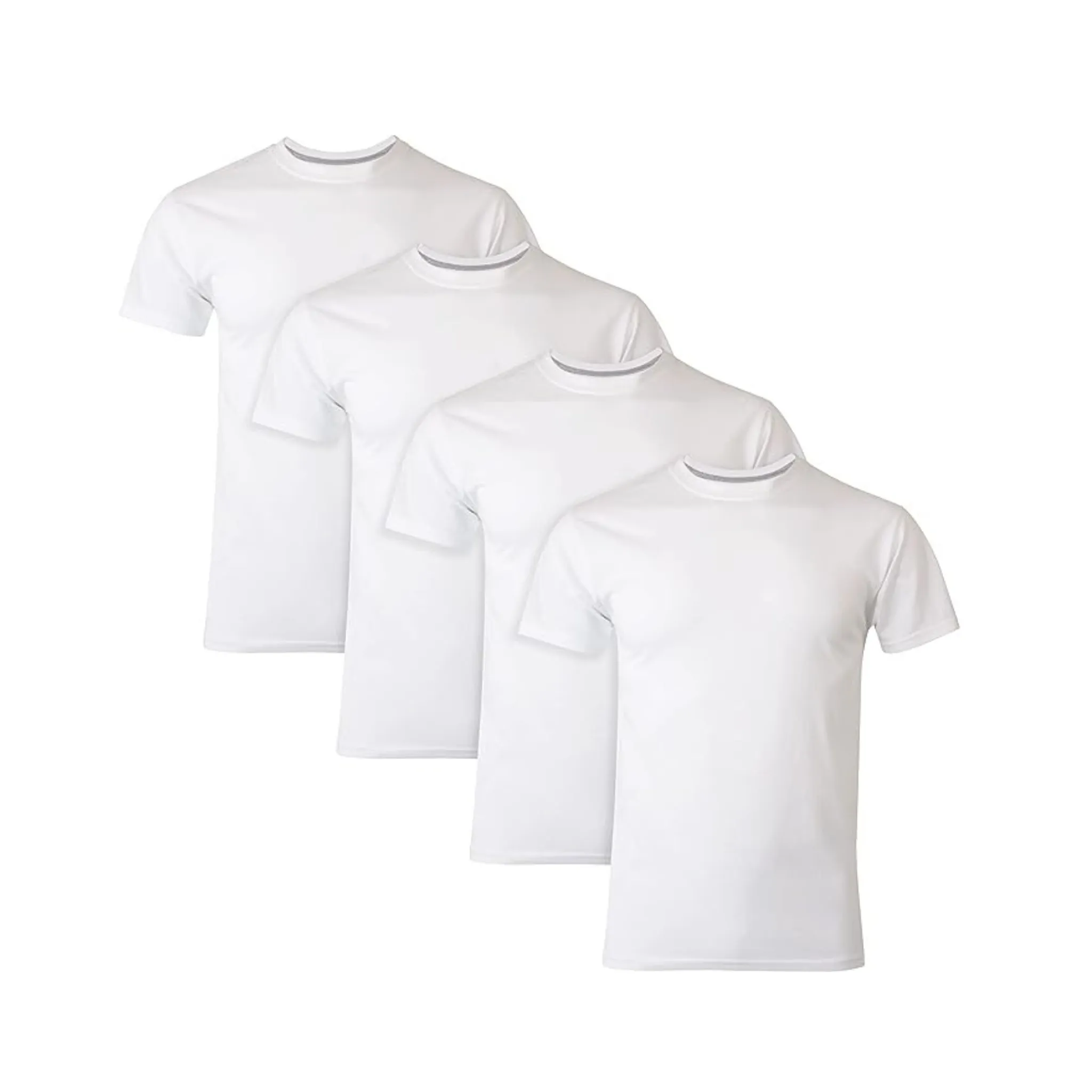 4-Pack of Hanes Ultimate Men’s Fresh Iq Slim Fit Undershirts