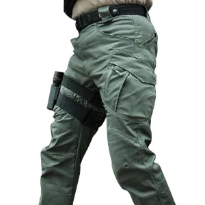 City Military Tactical Pants Men Trousers Men Many Pockets Waterproof Wear Casual Cargo Pants