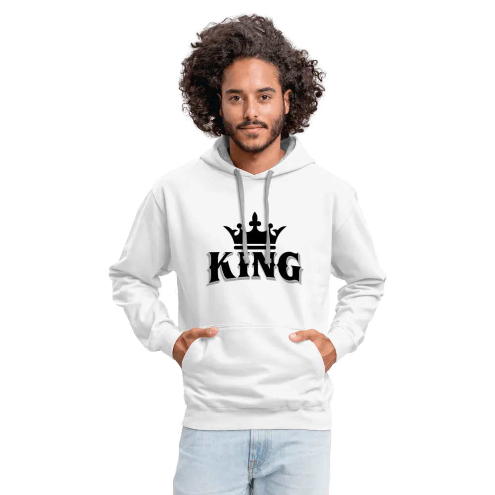 King w/ Crown Contrast Hoodie