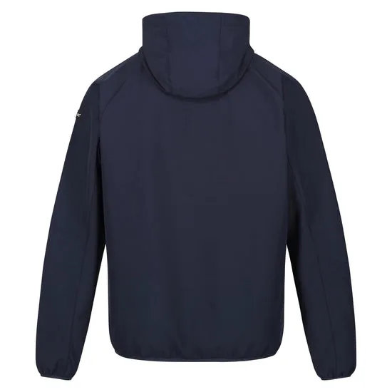 Regatta Mens Arec III Softshell Jacket Navy Blue