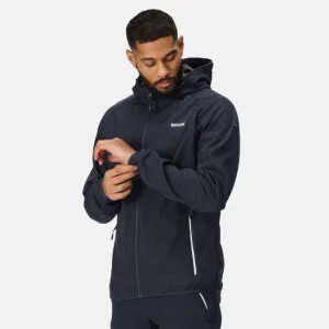 Regatta Mens Arec III Softshell Jacket Navy Blue