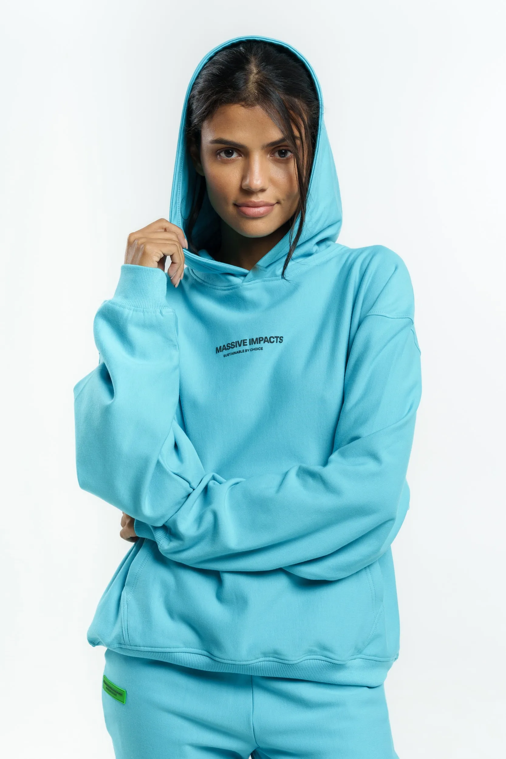S3J024MI Organic Cotton & Bamboo Oversized Hoodie