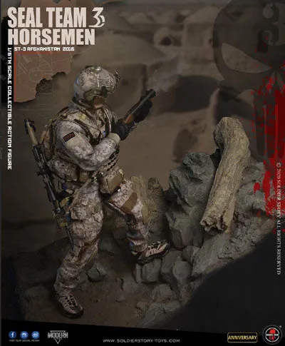 US Seal Team 3 Horsemen - 2016 - Exclusive - MINT IN BOX